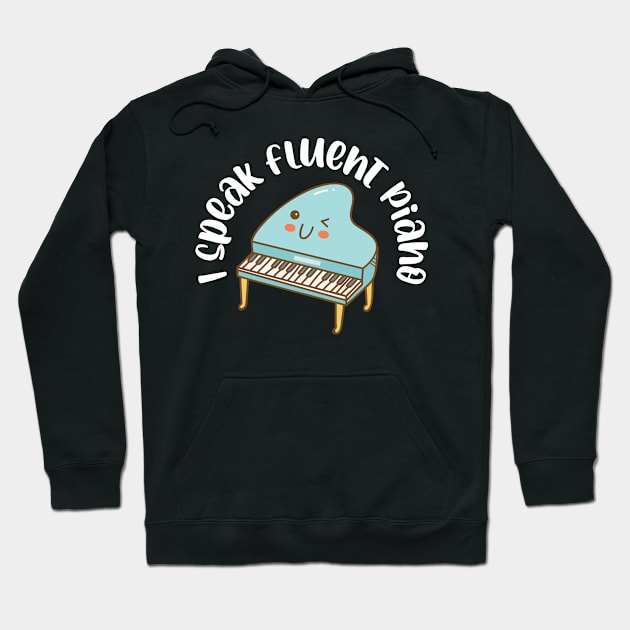 i speak fluent piano Hoodie by juinwonderland 41